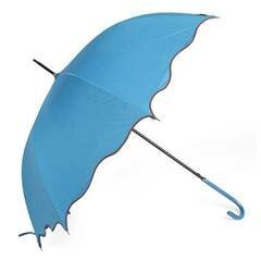 Зонт "Лист лотоса" (синий) фото