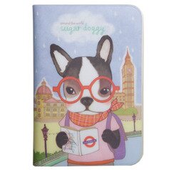 Обложка для паспорта Brownie in London, серия “Sugar Doggy” фото