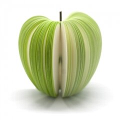 KW Отрывной блокнот "Зеленое яблоко" фото