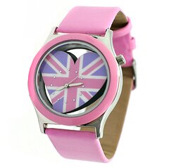 Часы "UK Love" (розовые) фото