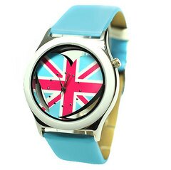 Часы "UK Love" (голубые) фото