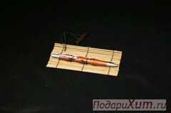 Бамбуковая ручка в футляре фото
