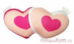 Подушка декоративная антистресс Сердце розовое Экспедиция, --Антистресс, мягкие игрушки, подушки фото