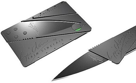 Нож кредитка cardsharp 2 фото
