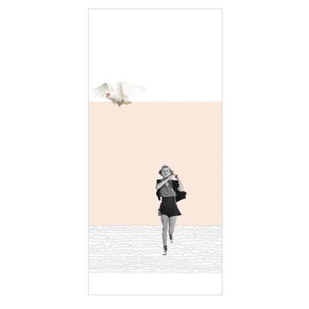 Обложка для путешествия Girl with bird фото