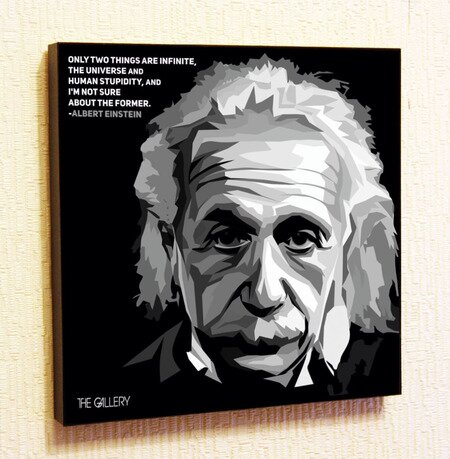 Картина в стиле поп-арт, Альберт Эйнштейн фото