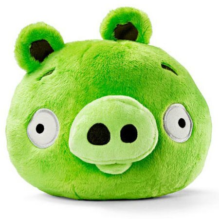 Свинка зеленая (Green Pig Angry Birds) фото