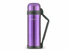 TERMOS Термос из нерж. стали тм THERMOcafe by Thermos OutDoor Multipurpose Flask- Purple 1.8L