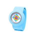 Слэп-часы mini Geometria (голубые) фото