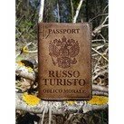 БЕЛЫЙ ЯСЕНЬ Обложка для паспорта Руссо туристо (кожа, тиснение) фото 3