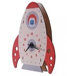 Настенные детские 3D-часы Космонавт фото 0