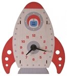 Настенные детские 3D-часы Космонавт фото
