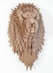 Декоративная голова Льва фото