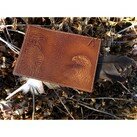 БЕЛЫЙ ЯСЕНЬ Обложка для паспорта кожаная Орел фото 0