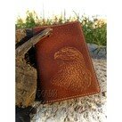 БЕЛЫЙ ЯСЕНЬ Обложка для паспорта кожаная Орел фото