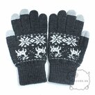 Перчатки сенсорные iGloves с оленями фото 3