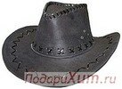 Шляпа ковбойская черная фото