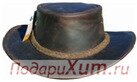 Шляпа Kakadu табачная кожа коса S (5BEH03)