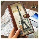 Паспортная обложка, обложка для авиа-билетов и посадочных “Эйфелева башня”