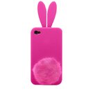 Чехол для iPhone4 "Bunny pink" фото