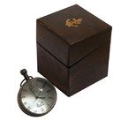 Часы-шар &quot;Хронос&quot; с декоративным компасом, стеклянные в деревянной коробке фото