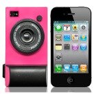 Чехол для iPhone4 "Photo" (розовый) фото