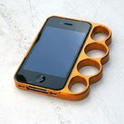 Чехол-кастет для iPhone (Bang Case for iPhone) золотой фото