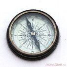 Миклухо-Маклай, компас в кожаном чехле фото 2