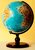 Глобус 3D-пазл с политической карта мира