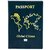 Обложка для паспорта Global citizen