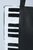 Сумка вертикальная "Пианино винил" (черная) фото 2