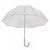 Зонт "Прозрачный" (фиолетовая окантовка) фото 1