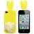 Чехол для iPhone4 "Bunny yellow"