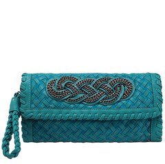 Клатч "Ornate" (бирюзовый) фото
