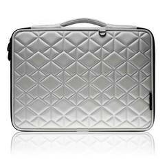 Сумка-чехол для MacBook 13.3" "Кристаллы" (цвет - молочно-белый) фото