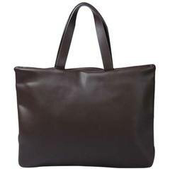 Большая сумка для ноутбука "Envelope" (коричневая) фото