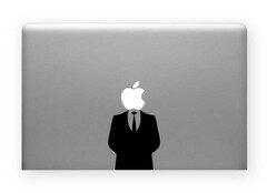 Наклейка на Макбук Костюм фото