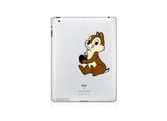 Наклейка на Айпад Бурундук фото
