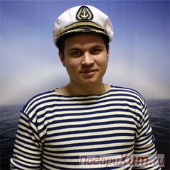 Тельняшка морская, двойной вязки фото Тельняшка морская, двойной вязки фото