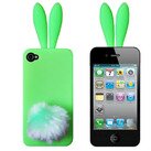 Чехол для iPhone 5/5s "Bunny green" фото