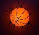 3D светильник "Баскетбол" фото