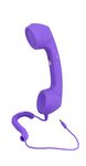 телефонная ретро-трубка Purple фото