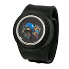 Слэп-часы Graffiti Fish (черные) фото