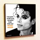 Картина в стиле поп-арт, Майкл Джексон фото