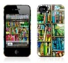 Чехол для iPhone 4,4S Gelaskins "Bookshelf" фото 0