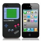 Чехол для iPhone4 "Game boy" (черный) фото