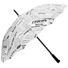 Зонт "Newspaper" (белый)